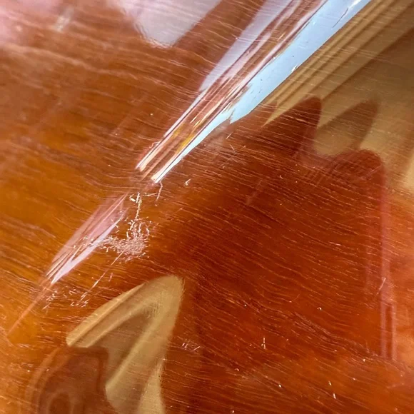 Pyrex Vintage Cranberry Baking Dish Set w/ 8” Square & 11” x 7.5” Rectangle Pans - Picture 15 of 16